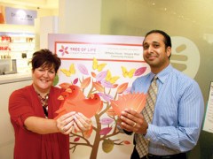 Pharmacist Aly Kassam launches Tree of Life campaign to support local hospice
