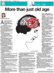 Doc Talk with Dr. Reshma A. Merchant: More than just old age