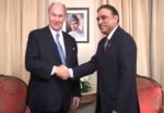 Prince Karim Aga Khan calls on President Zardari of Pakistan