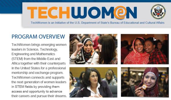 TechWomen is accepting applications for the 2013 program