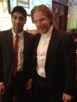 Adam Keshavjee and Captain Daniel Alfredsson