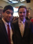 Adam Keshavjee and Erik Karlsson