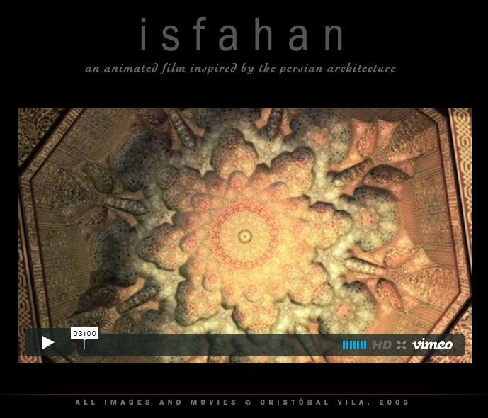 Isfahan: Animated film inspired by the Persian Architecture