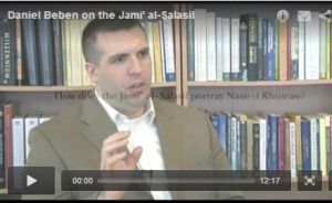 Daniel Beben: Jami‘ al-salasil and the Place of Nasir-i Khusraw in the Central Asian Sufi Tradition Danial Beben