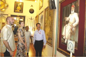Prince Rahim Aga Khan and Ms Kendra Spears Fateh Prakash Palace Udaipur