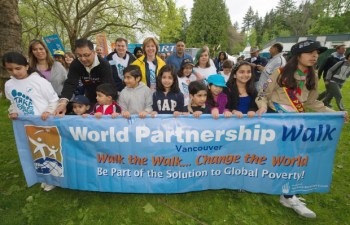 10,000 expected to turn out for World Partnership Walk to fight global poverty