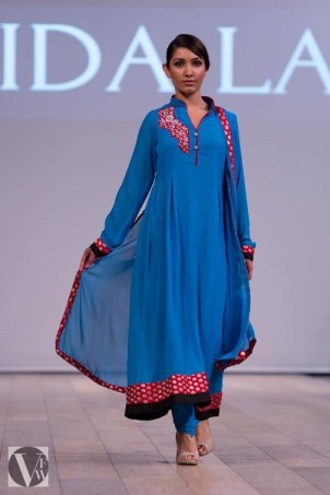 Farida Lalji at Vancouver Fashion Week 2013
