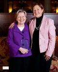 Deirdre Roberts, a long time Aga Khan Foundation Volunteer, receives Caring Canadian Award