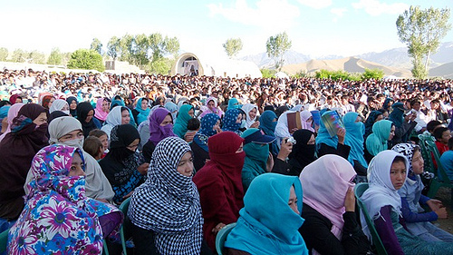 The local population including the youth of Bamyan province in Afghanistan's Central Highlands Region (CHR) turned out for the free open-air concert of Bamyani and visiting Kabul-based musicians including Afghan Star Adbul Hameed Sakhizada on Thursday July 4