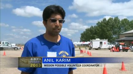 Anil Karim heads Mission Possible to help flood clean up effort in High River, Alberta