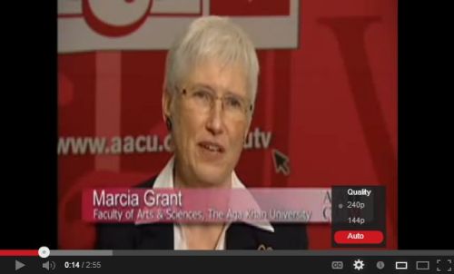 Interview with Marcia Grant, Planning Faculty of Arts and Sciences at Aga Khan University in Pakistan