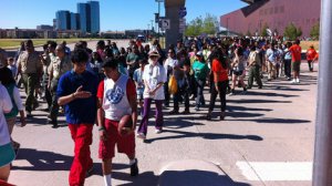 Thousands march in Irving to end global poverty, Dallas - Fort Worth