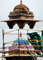Humayun's Tomb redone with Mughal techniques