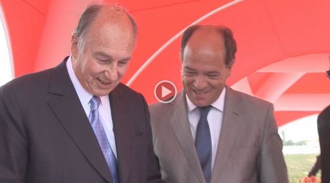 Video: His Highness the Aga Khan visit Cascais Portugal for a tour of future Aga Khan Academy Site