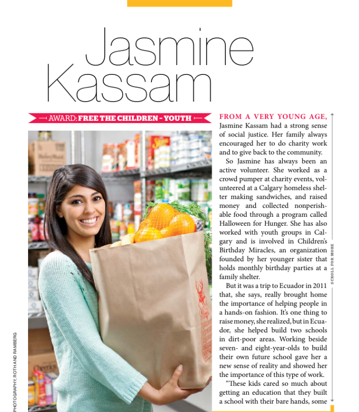 Everyday Heroes: Jasmine Kassam