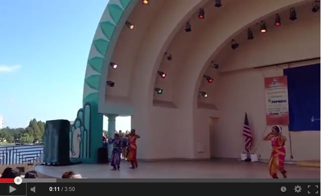 Indian classical dance at Orlando Partnership Walk