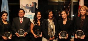 Senator Mobina Jaffer honoured by 2013 UN Women National Committee Canada
