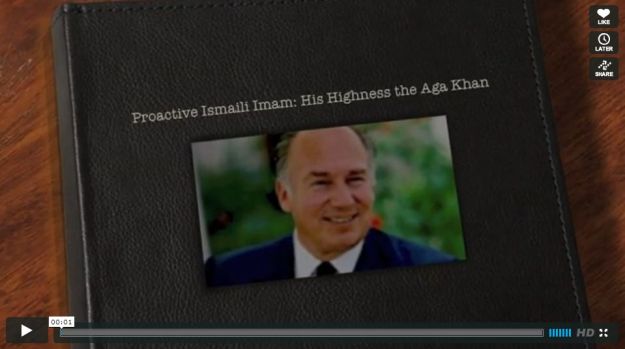 Video Story by Noori Mamdani: Proactive Ismaili Imam: His Highness the Aga Khan