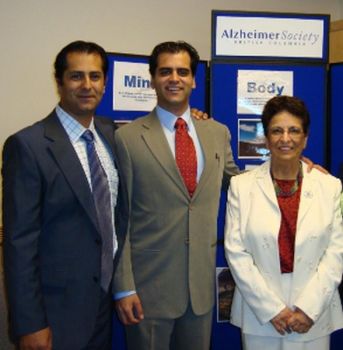 Jane Aly and Salim Devji