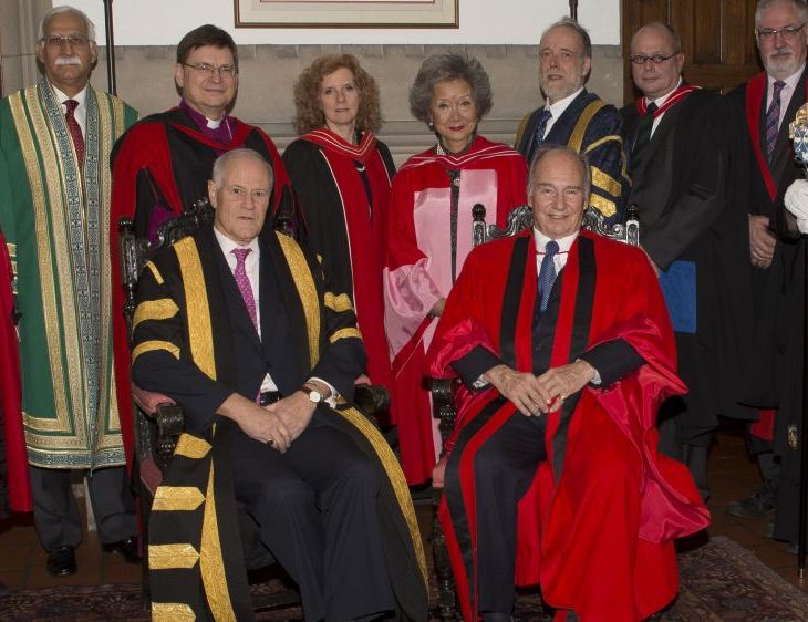 Mawlana Hazar Imam receives honorary degree from Trinity College at the University of Toronto