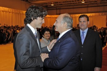 Leader Liberal Party of Canada, Justin Trudeau extends Best Wishes to His Highness the Aga Khan on his 77th Birthday Leader Liberal Party of Canada, Justin Trudeau extends Best Wishes to His Highness the Aga Khan on his 77th Birthday