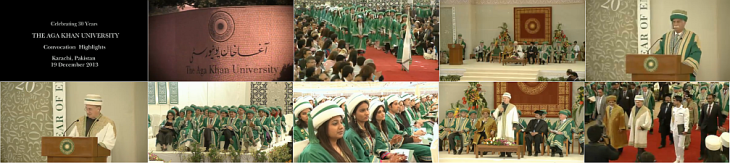 Video Highlights of the 2013 Aga Khan University Convocation, Karachi, Pakistan