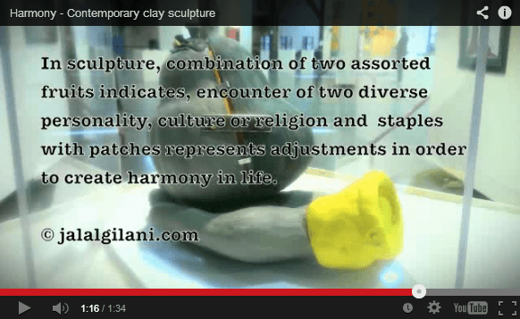 “Harmony” Clay Sculpture by Jalal Gilani