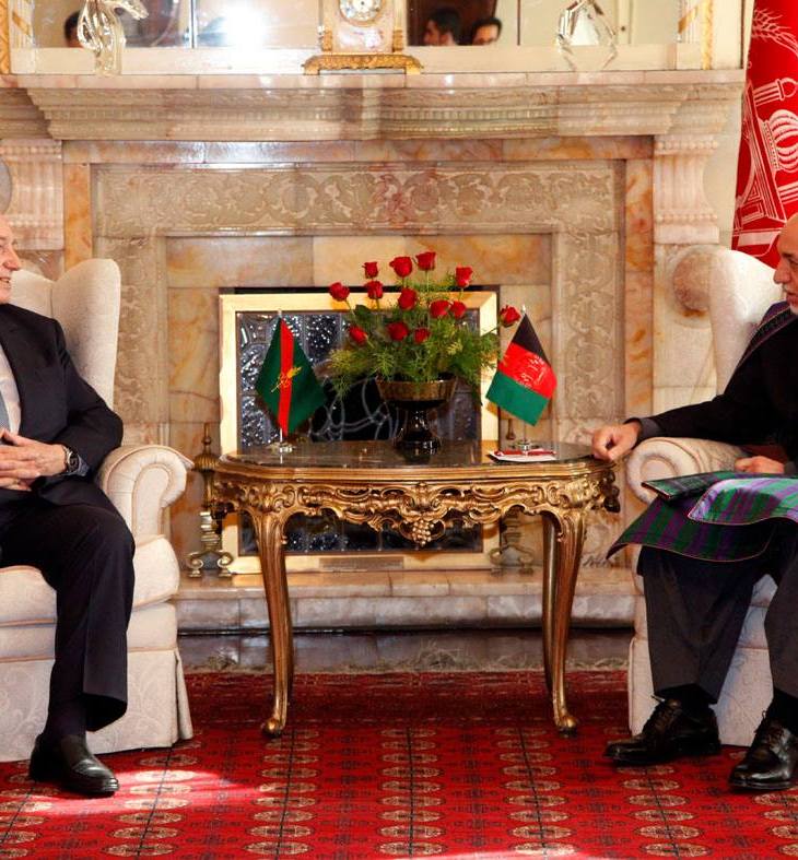 His Highness the Aga Khan in Afghanistan December 2013