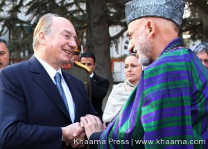 His Highness the Aga Khan arrives in Afghanistan
