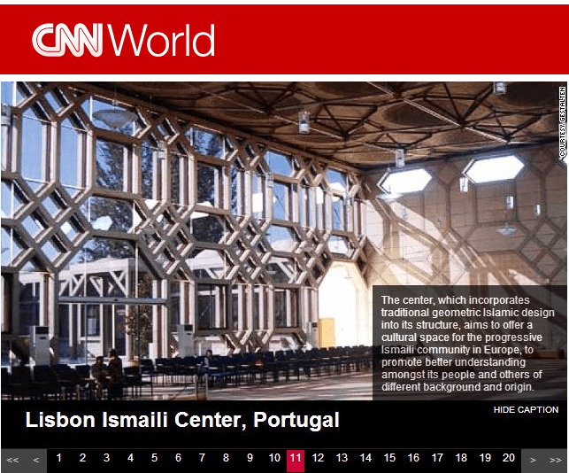 CNN.com Features: Lisbon Ismaili Center, Portugal - Sacred Structures