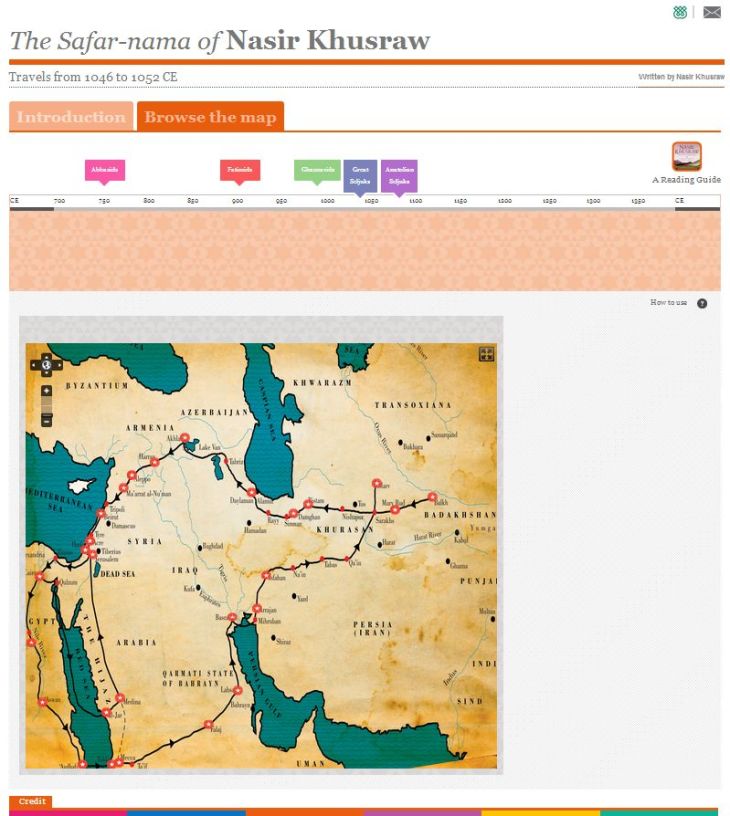 The Interactive Safar-nama of Nasir Khusraw at IIS