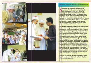 A Page from Vali Jamal's Book 'Uganda Asians': Arrival of 53rd Dai Syedna Mufaddal Saifuddin in Kampala