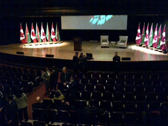 Pre-event Photo: His Highness the Aga Khan's Address at Massey Hall