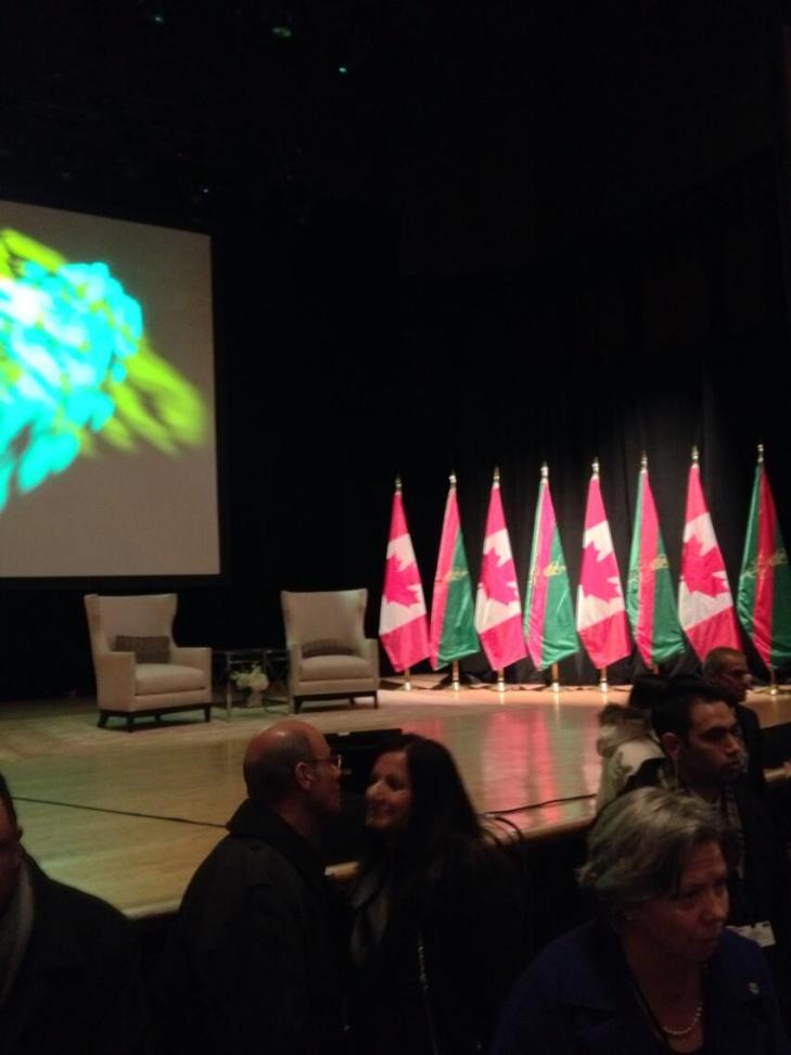 Pre-event Photo: His Highness the Aga Khan's Address at Massey Hall