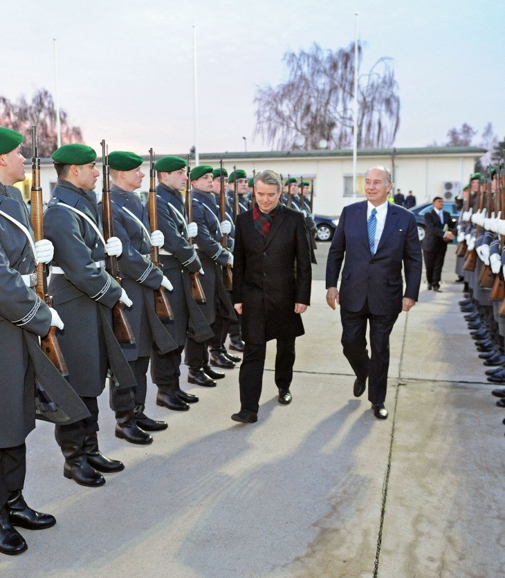 Guard of Honour for His Highness the Aga Khan