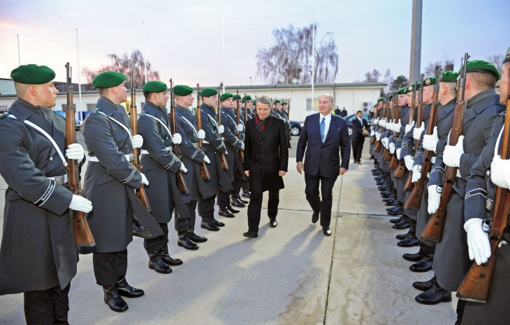 Guard of Honour for His Highness the Aga Khan