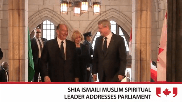 Video: The Aga Khan jokes about joining Canada's hockey team