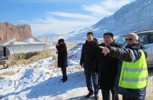 New Governor of Naryn Visits University of Central Asia Campus Site