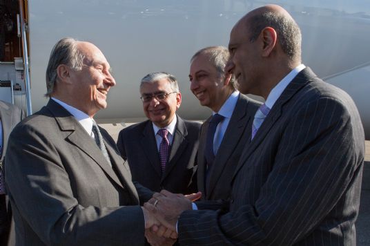 Mawlana Hazar Imam arrives in the United States