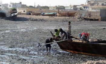 Ibrahim Hyderi fishing harbour. — Photo by White Star