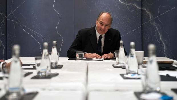 ‘There are a number of countries where wealth is being created. But it’s an uneven picture,’ says the Aga Khan. ‘Some countries have made bad judgments on education, bad judgments on resources.’ (Galit Rodan For The Globe and Mail)