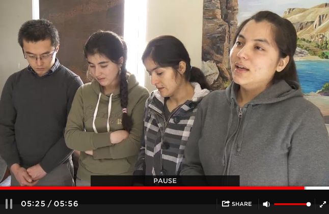 Interview with children, students of Roshan Thomas