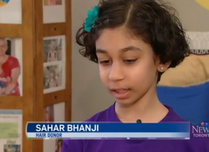 Sahar Bhanji: CTV Toronto: Chopping it off for cancer