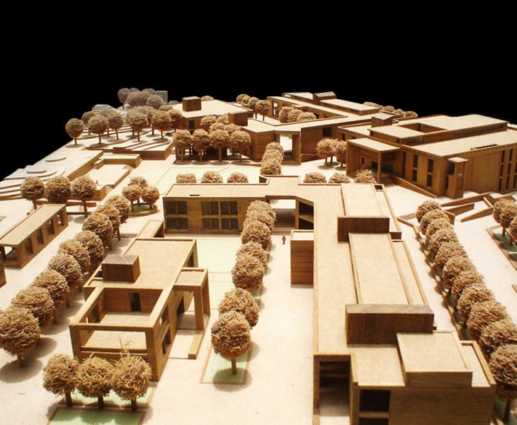 Aga Khan Academy, Hyderabad in architectural detail