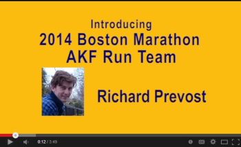 Meet Richard Prevost: AKF Run Team for Boston Marathon