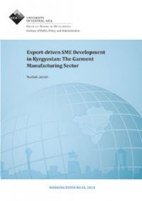 University of Central Asia Publication: Trade in Agricultural and Food Products in Central Asia