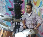 Drummer Raheel Lakhani