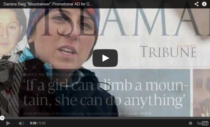 Mountaineer Samina Baig