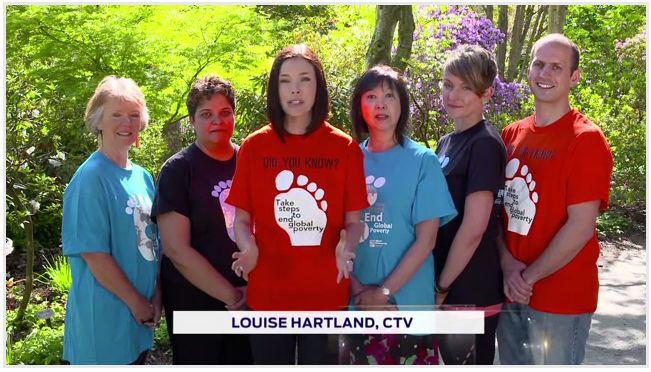 World Partnership Walk at University of Victoria for the first time