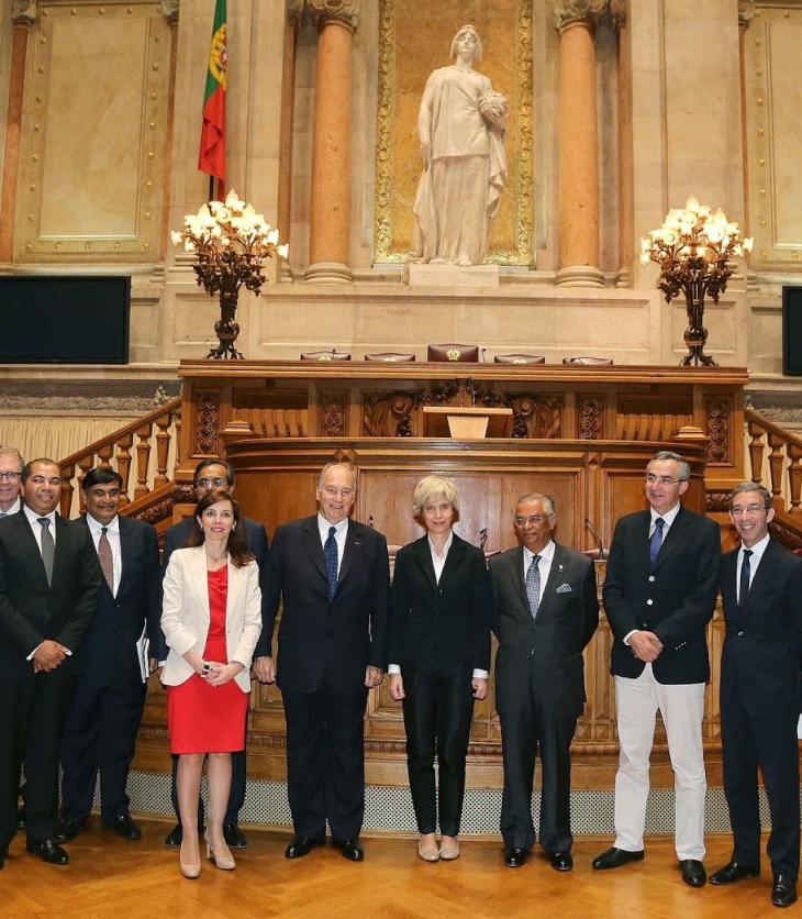 Portuguese Parliament receives His Highness the Aga Khan